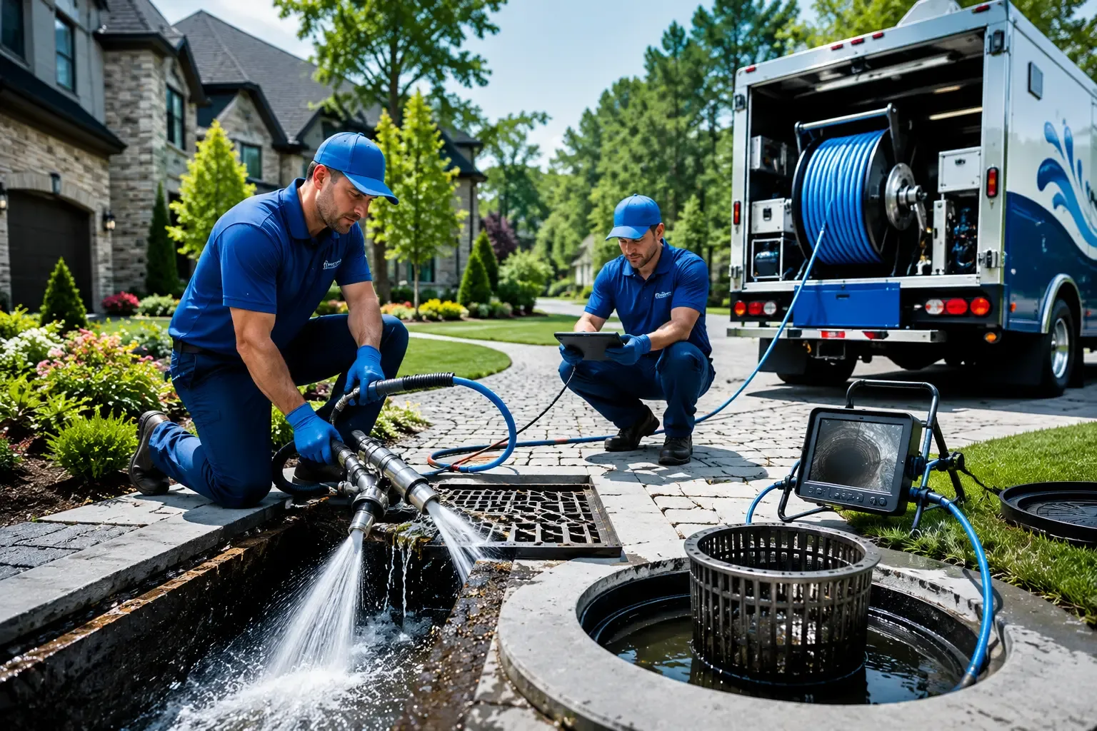 Local outdoor drain cleaning professionals in Odem, TX